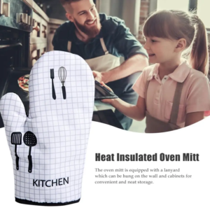 Kitchen Heat Pad and Glove Set