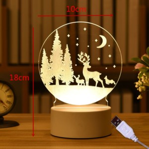 Romantic Love 3D Lamp