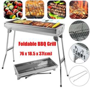 Portable Stainless Steel BBQ Grill