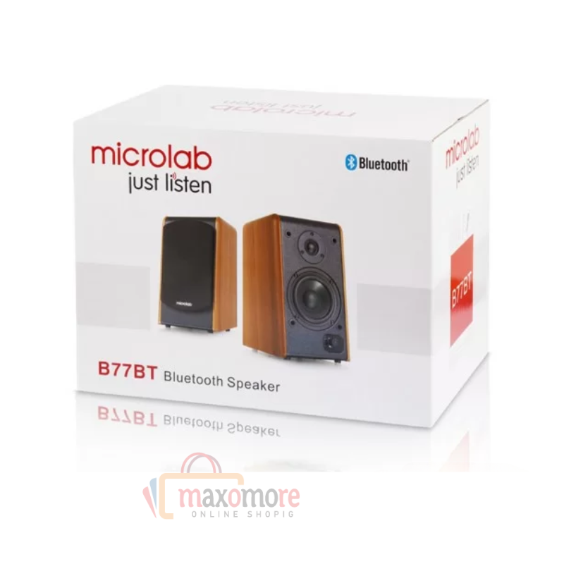 Microlab B77BT Bluetooth wooden Color 2.0 Stereo system